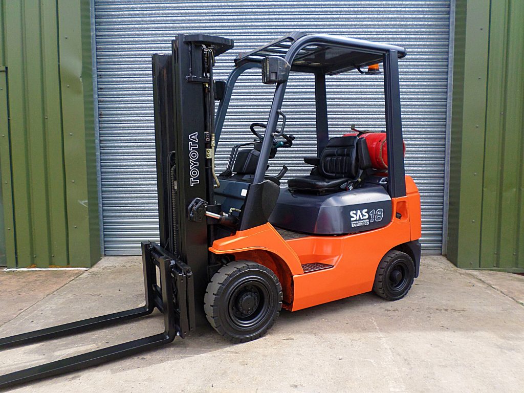 Toyota 7fgf18 Gas Truck Used Forklift Truck Sales Forklift Repairs Midlands Forklift Hire Birmingham