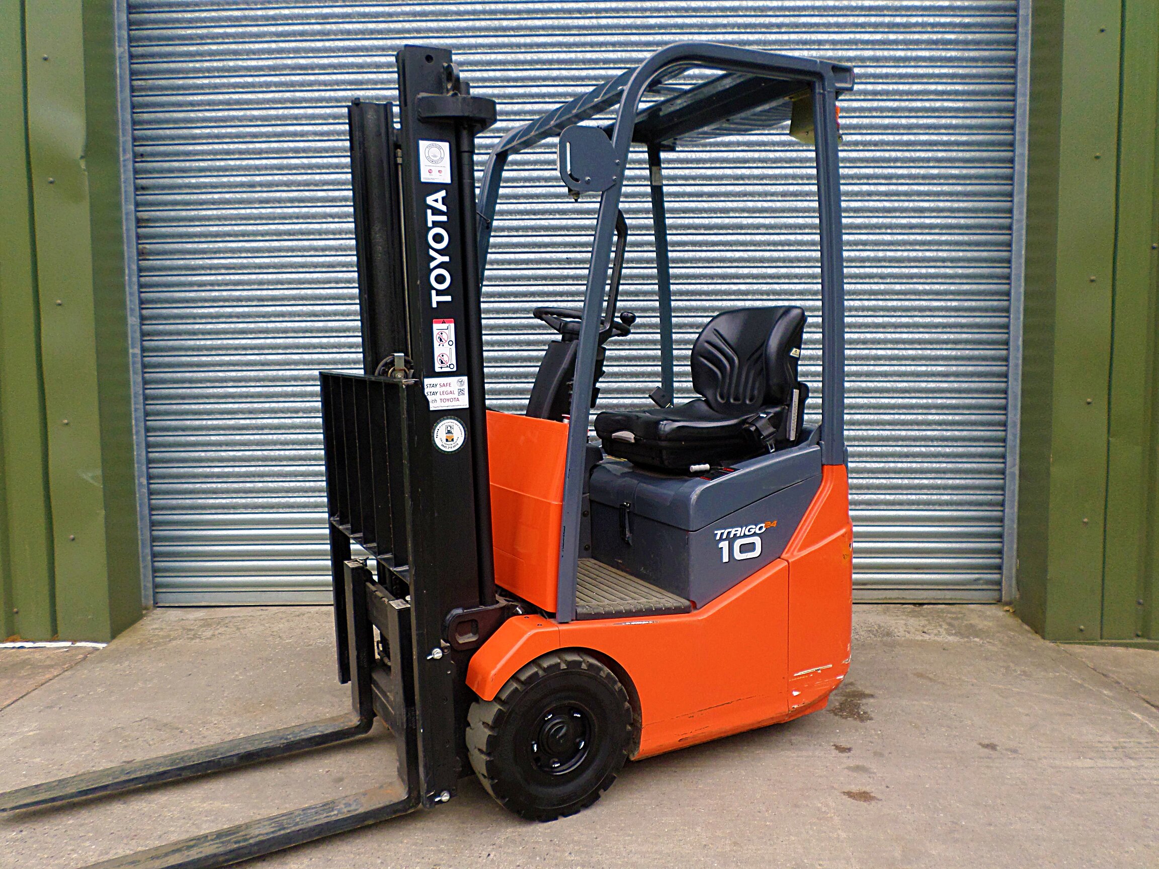 TOYOTA 3 WHEELER 5000MM TRIPLE Used Forklift Truck Sales Forklift Repairs Midlands